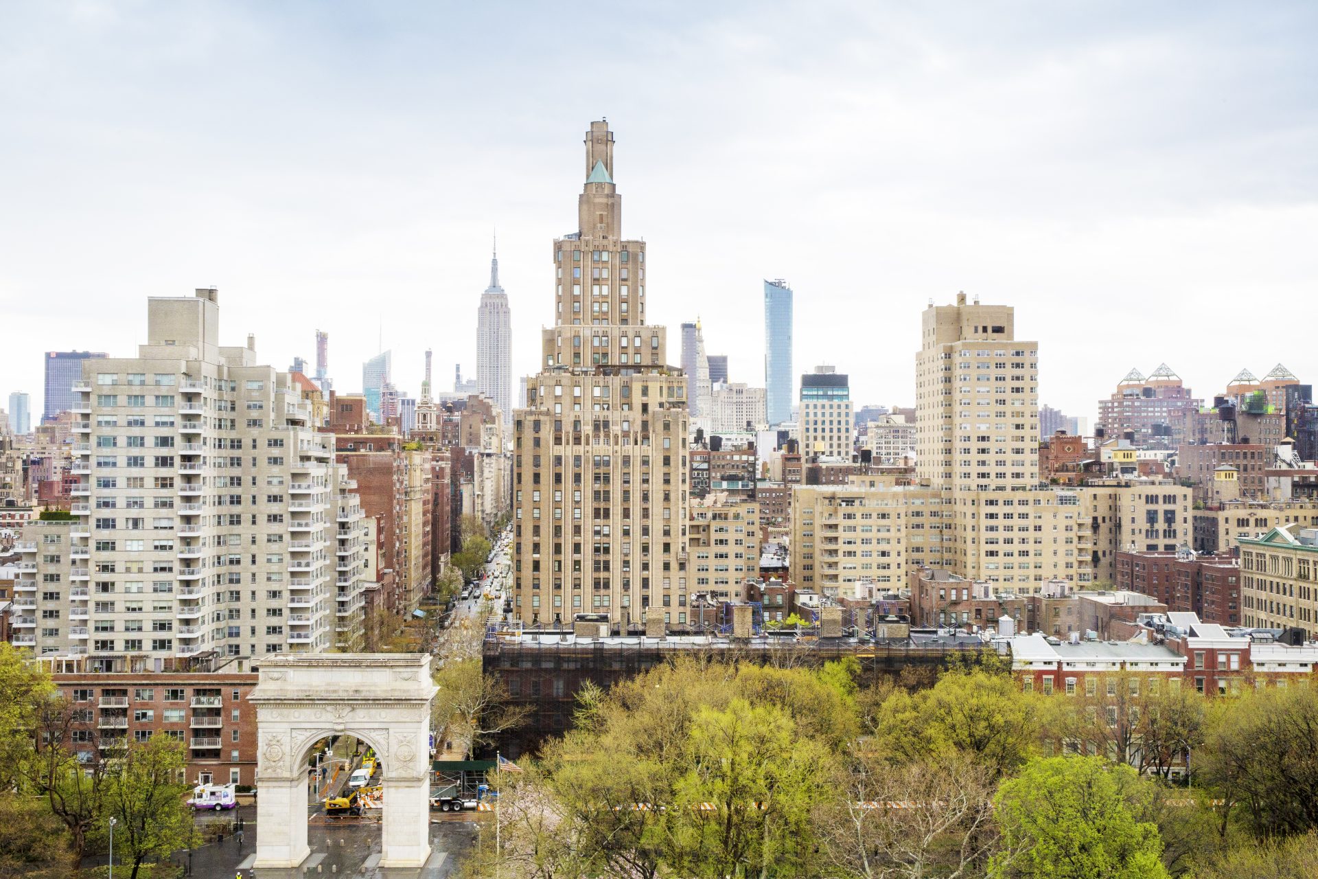 Washington Square park in New York City